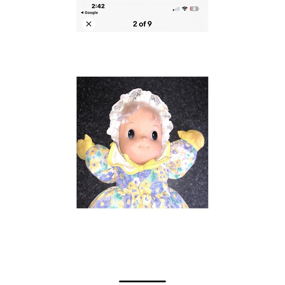 Vintage‎ Uneeda Pretty Powder Puff Soft Doll